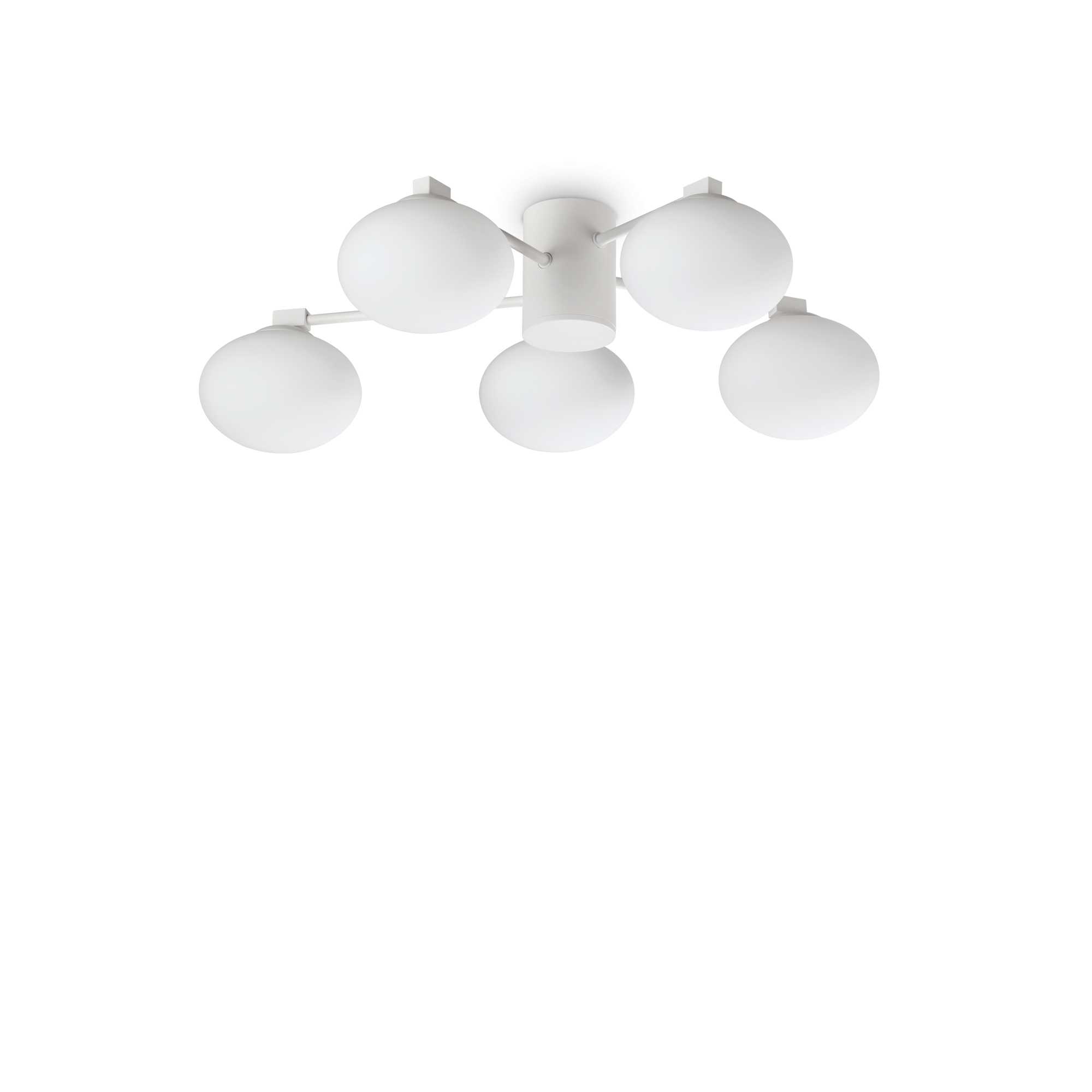 Ideal Lux Stropní svítidlo HERMES PL5 60 Barva: Bílá