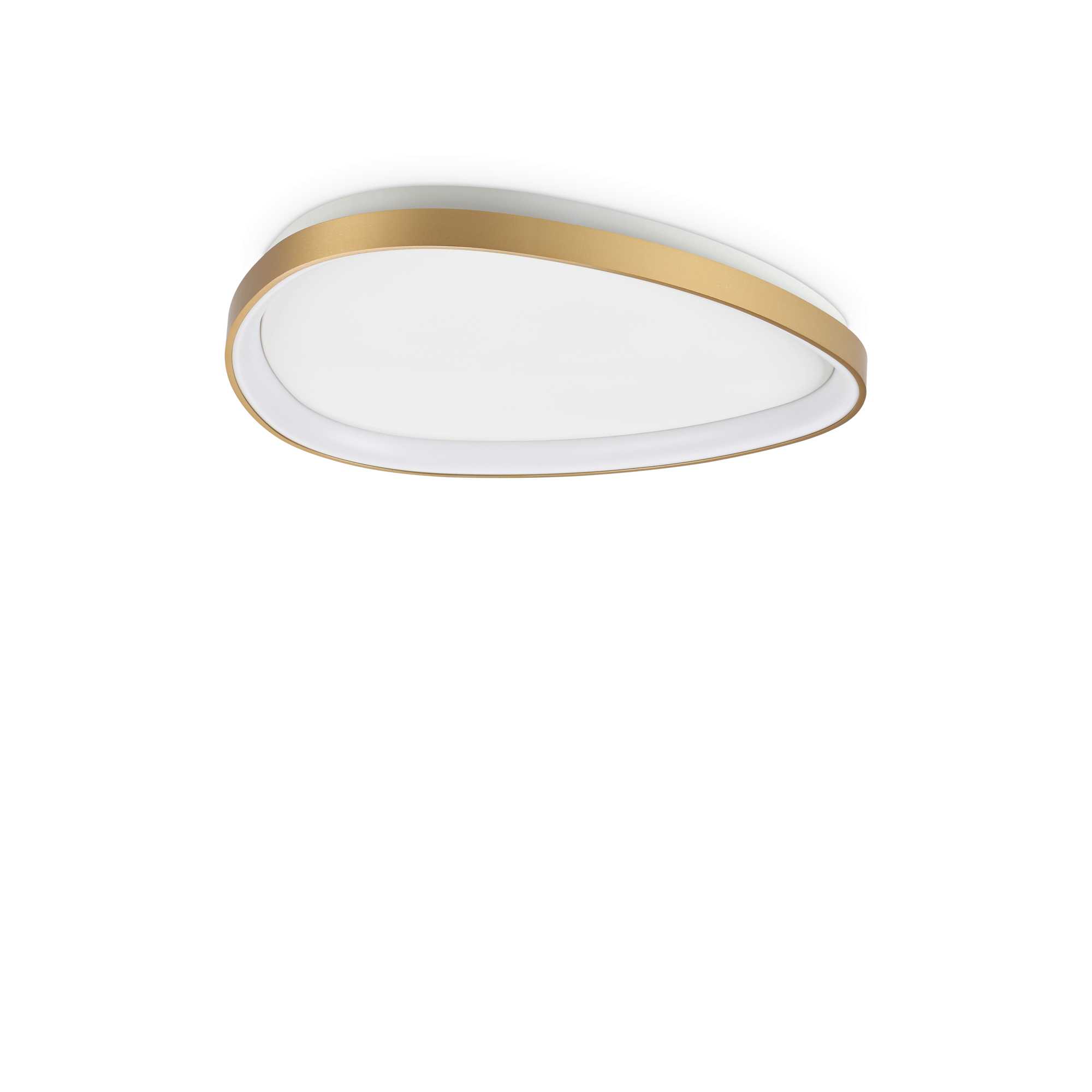 Ideal Lux Stropní LED svítidlo GEMINI ø61 cm Barva: Mosaz, Stmívání, řízení: DALI/PUSH