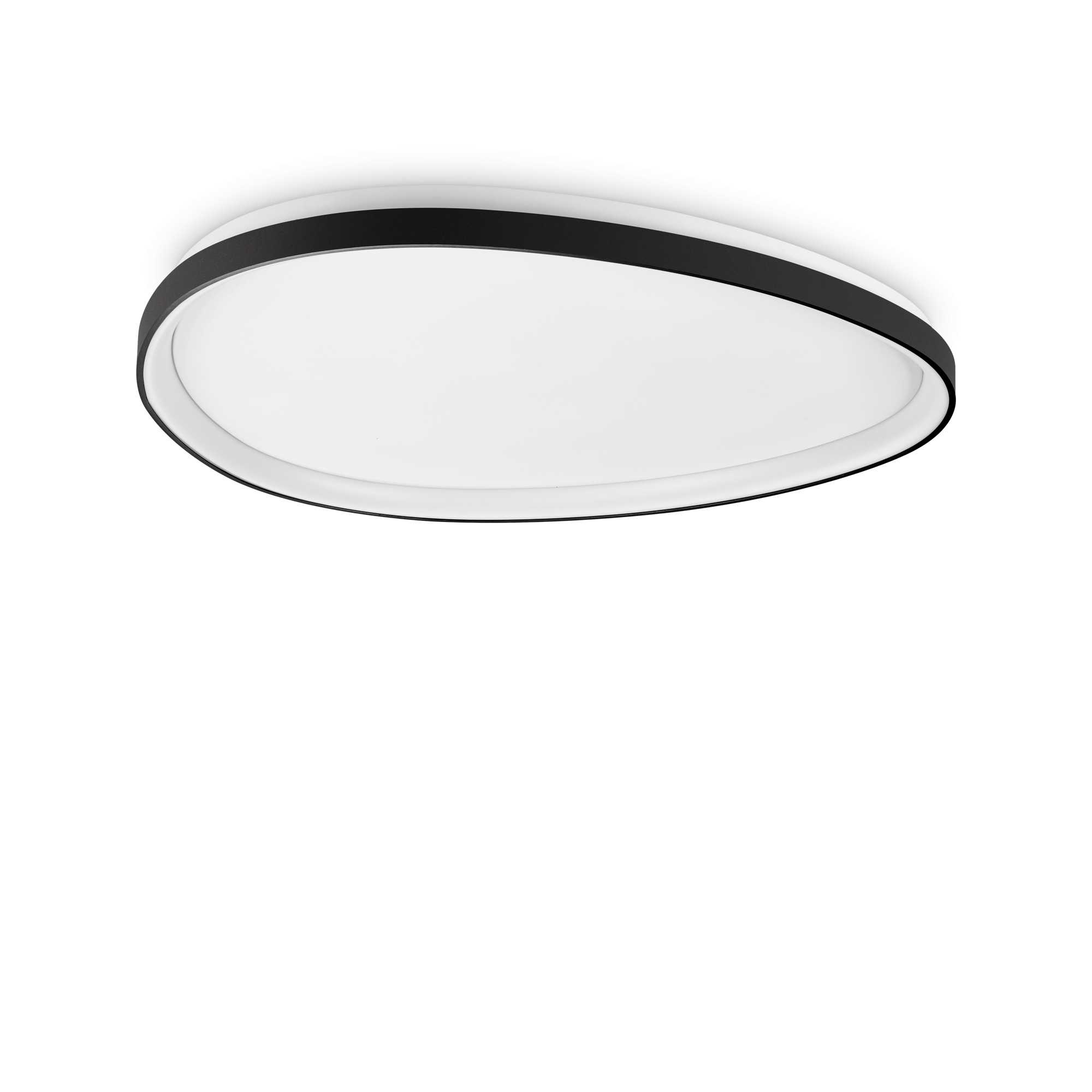 Ideal Lux Stropní LED svítidlo GEMINI ø81 cm Barva: Černá, Stmívání, řízení: DALI/PUSH