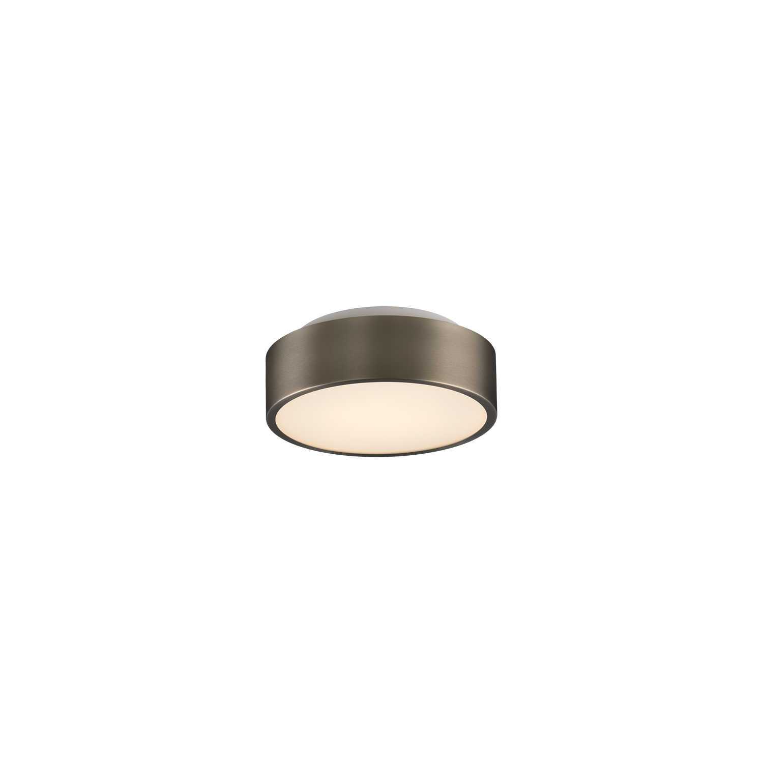 ACB Iluminacion Stropní LED svítidlo DINS, ⌀ 16 cm, 10W, CRI90, IP44, CCT switch 2700-3000K Barva: Nikl, Stmívání: ON/OFF