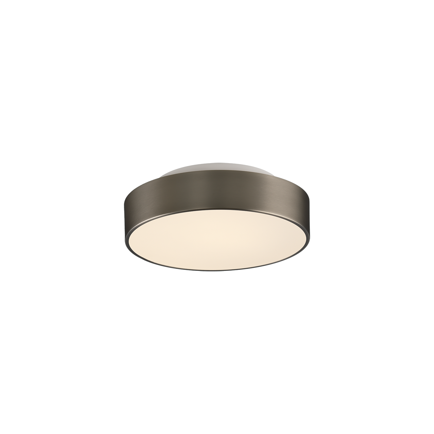 ACB Iluminacion Stropní LED svítidlo DINS, ⌀ 26 cm, 18W, CRI90, IP44, CCT switch 2700-3000K Barva: Nikl, Stmívání: ON/OFF