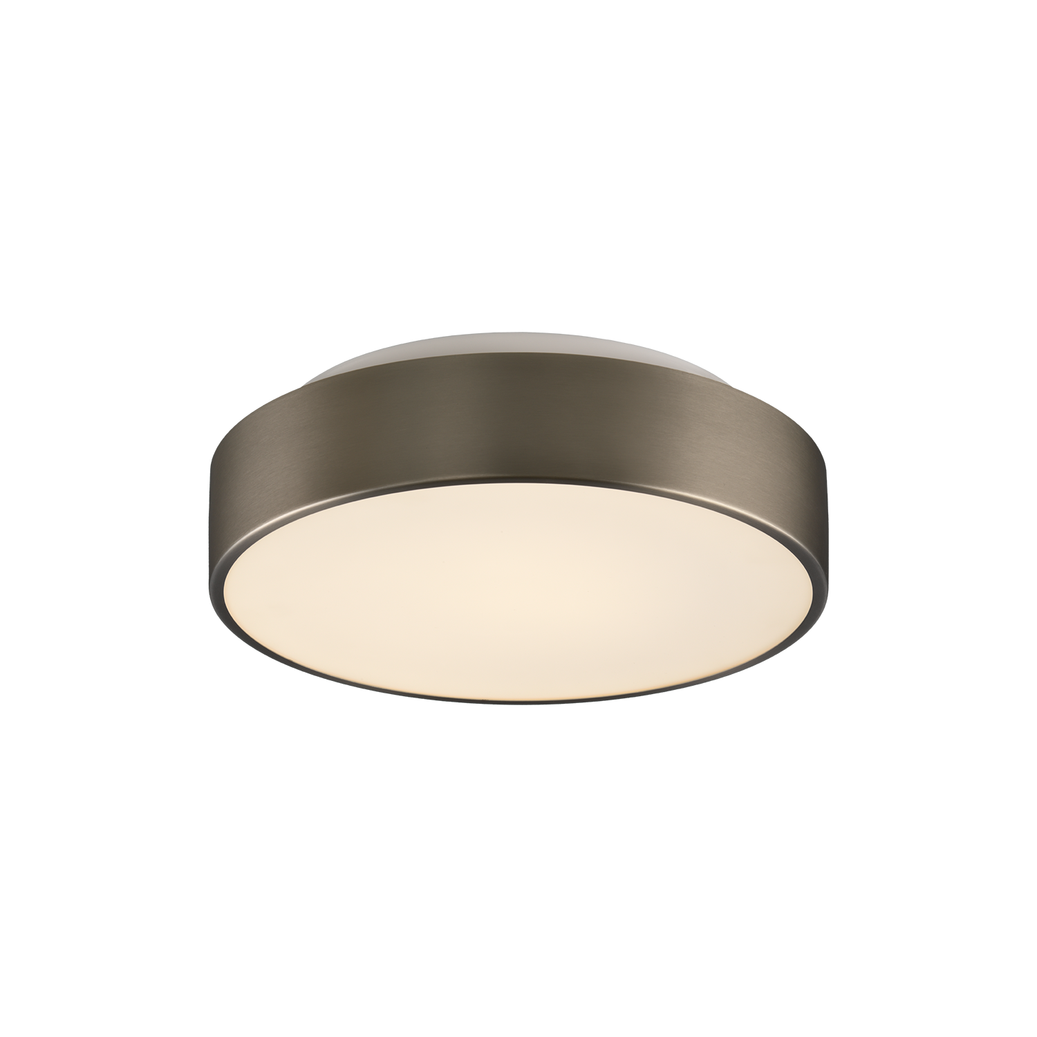 ACB Iluminacion Stropní LED svítidlo DINS, ⌀ 32 cm, 24W, CRI90, IP44, CCT switch 2700-3000K Barva: Nikl, Stmívání: ON/OFF