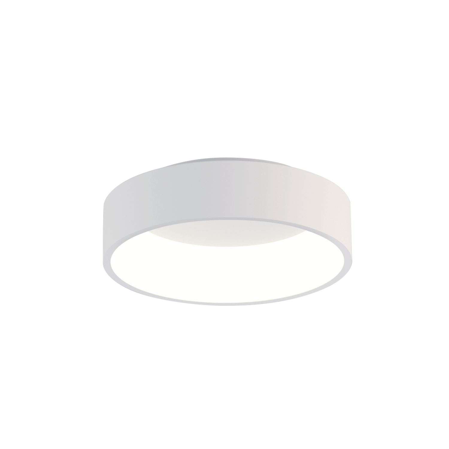 ACB Iluminacion Stropní LED svítidlo DILGA, ⌀ 45 cm, 27W, CRI90, CCT switch 2700-3000K Barva: Bílá, Stmívání: Casambi