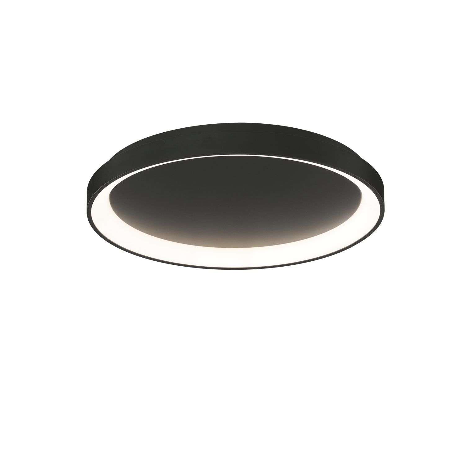 ACB Iluminacion Stropní LED svítidlo GRACE, ⌀ 48 cm, 40W, CRI90 Barva: Černá, Teplota světla: 4000K - denní bílá, Stmívání: Casambi