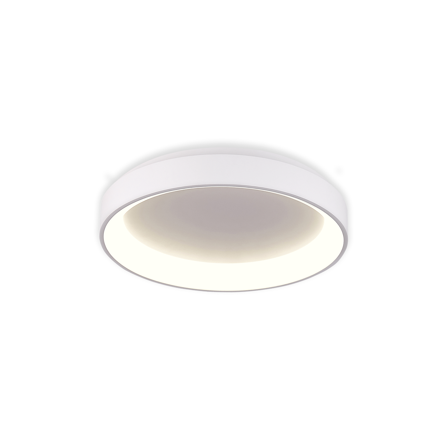 ACB Iluminacion Stropní LED svítidlo GRACE, ⌀ 48 cm, 40W, CRI90 Barva: Bílá, Teplota světla: CCT switch 2700/3000K, Stmívání: ON/OFF