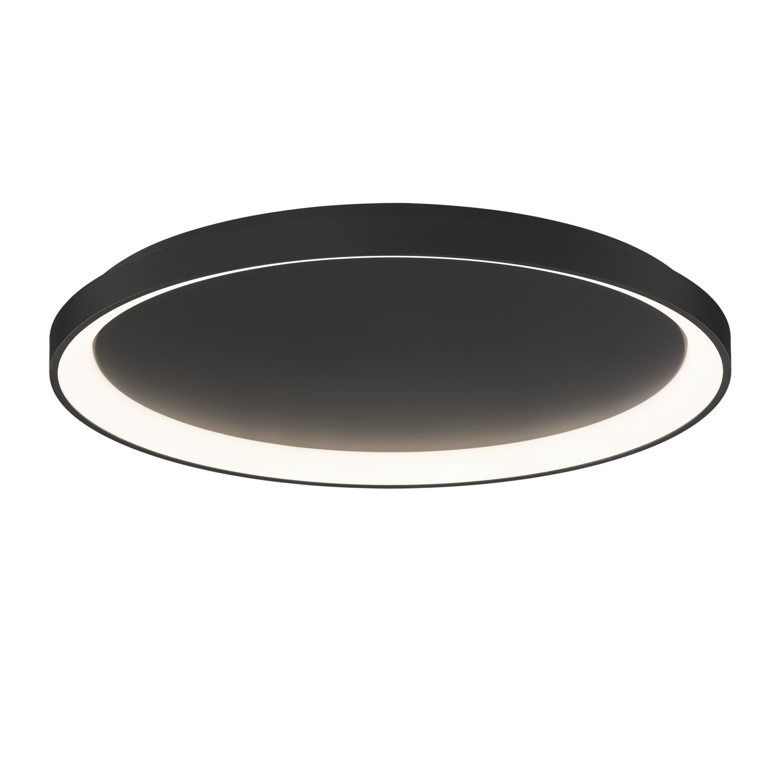 ACB Iluminacion Stropní LED svítidlo GRACE, ⌀ 78 cm, 80W, CRI90 Barva: Černá, Teplota světla: 4000K - denní bílá, Stmívání: ON/OFF