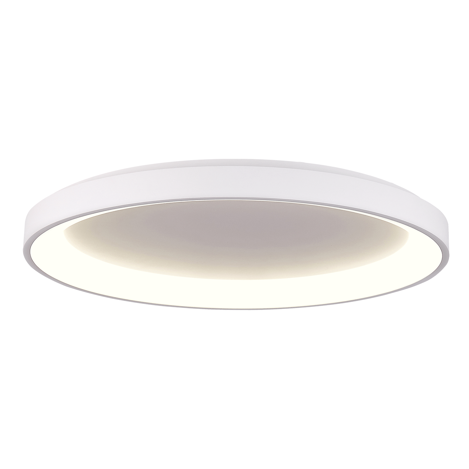 ACB Iluminacion Stropní LED svítidlo GRACE, ⌀ 78 cm, 80W, CRI90 Barva: Bílá, Teplota světla: CCT switch 2700/3000K, Stmívání: Casambi