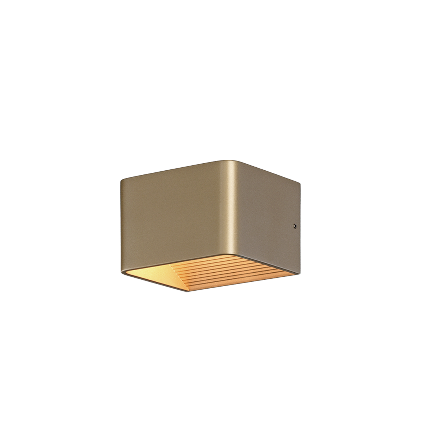 ACB Iluminacion Nástěnné LED svítidlo ICON, š. 12 cm, 8,5W, CRI90, CCT switch 2700-3000K Barva: Zlatá, Stmívání: ON/OFF