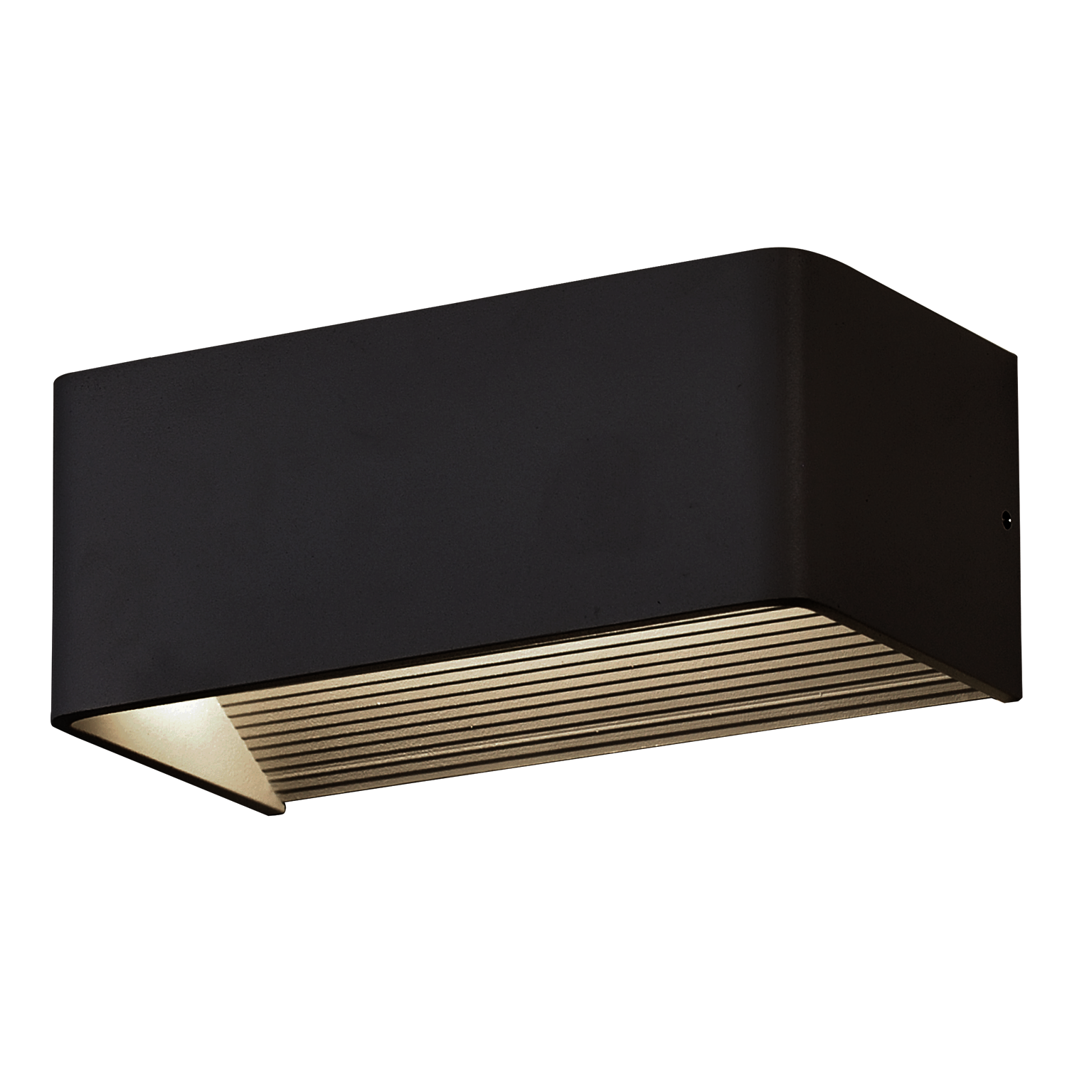 ACB Iluminacion Nástěnné LED svítidlo ICON, š. 20 cm, 10,5W, CRI90, CCT switch 2700-3000K Barva: Černá, Stmívání: ON/OFF