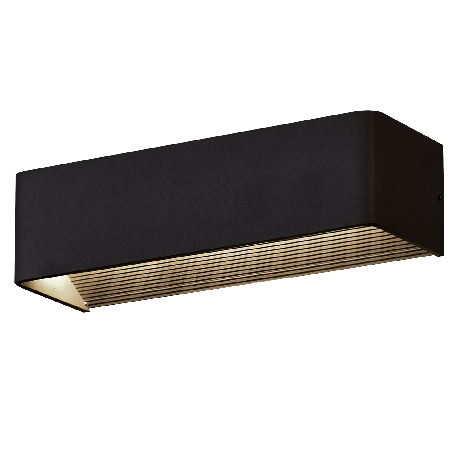 ACB Iluminacion Nástěnné LED svítidlo ICON, š. 37 cm, 21W, CRI90, CCT switch 2700-3000K Barva: Černá, Stmívání: ON/OFF