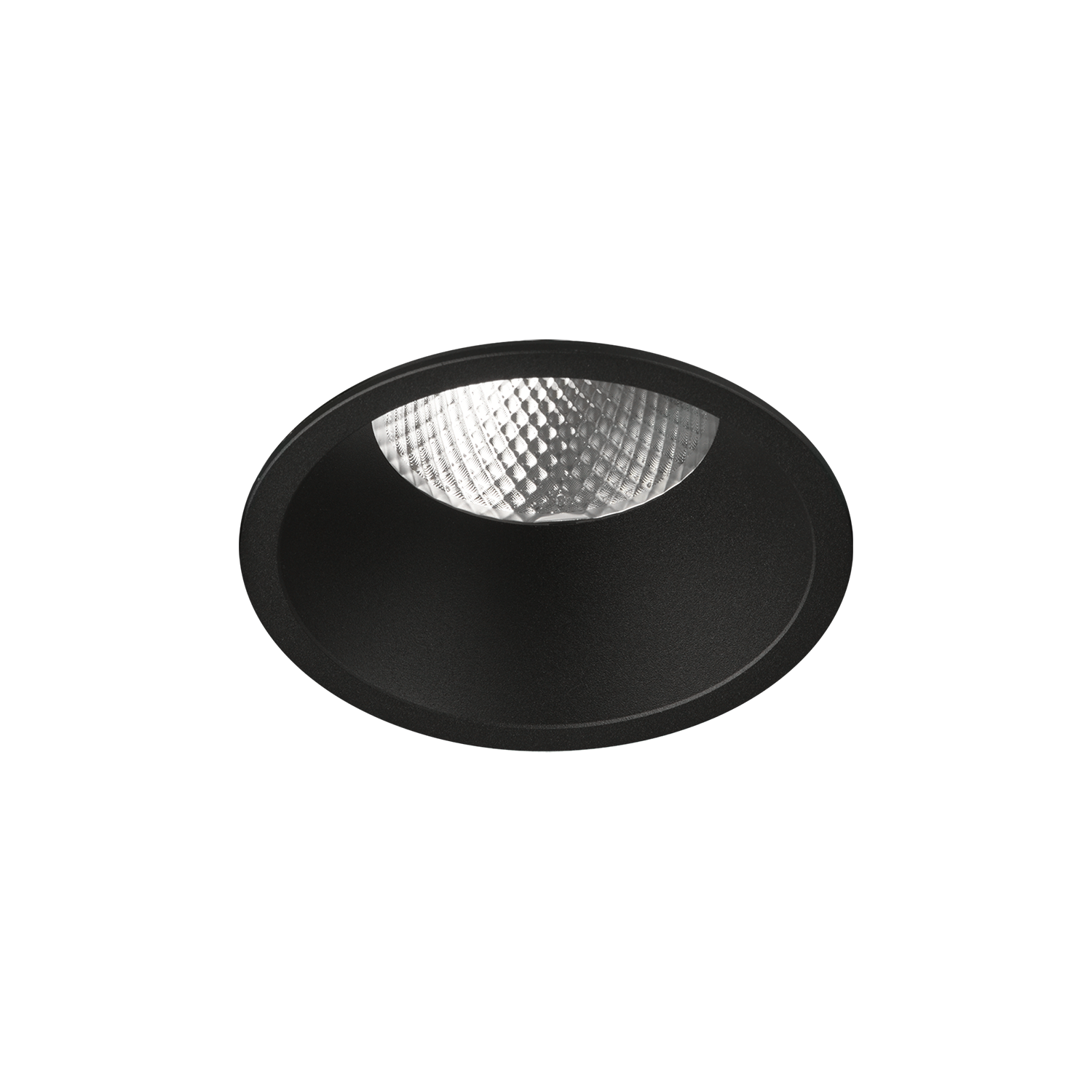 ACB Iluminacion Zapuštěné LED svítidlo KIDAL, ⌀ 13 cm, 20W, CRI90 Barva: Černá, Teplota světla: 4000K - denní bílá, Stmívání: ON/OFF