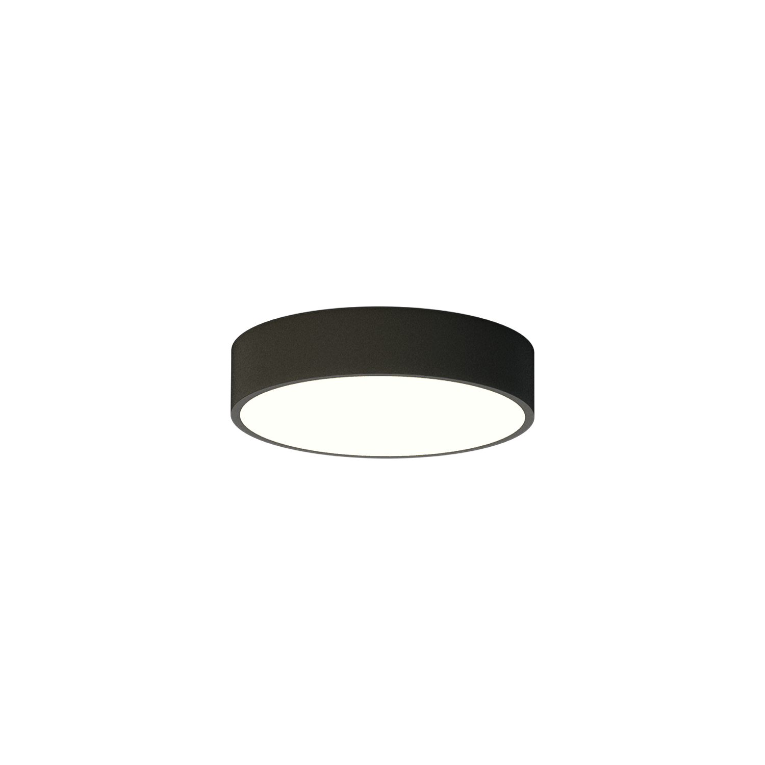 ACB Iluminacion Stropní LED svítidlo LONDON, ⌀ 20 cm, 12W, CRI90 Barva: Černá, Teplota světla: 3000K - teplá bílá