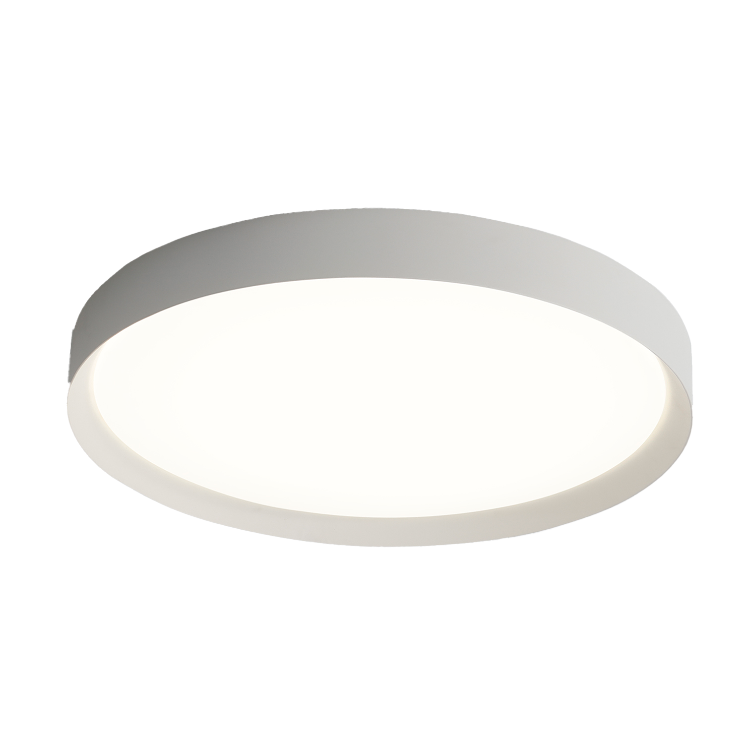 ACB Iluminacion Stropní LED svítidlo MINSK, ⌀ 60 cm, 42W, CRI90 Barva: Bílá, Teplota světla: 3000K - teplá bílá, Stmívání: ON/OFF