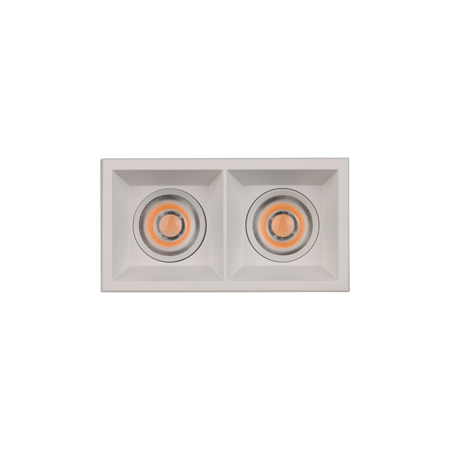 ACB Iluminacion Zapuštěné LED bodové svítidlo MOVE, š. 16 cm, 2x12W, CRI90 Barva: Bílá, Teplota světla: 2700K - extra teplá bílá, Stmívání: ON/OFF