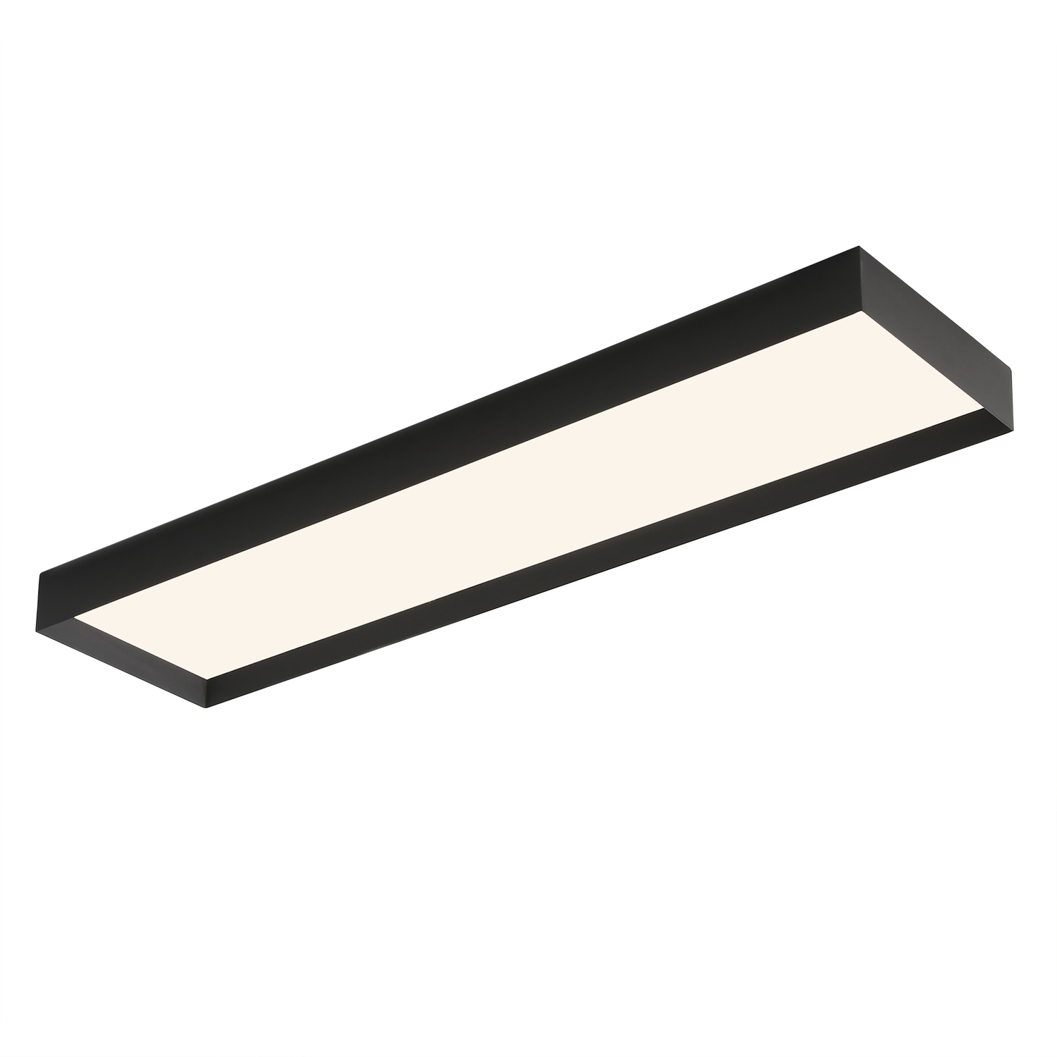 ACB Iluminacion Stropní LED svítidlo MUNICH, š. 120 cm, 55W, CRI90 Barva: Černá, Teplota světla: 4000K - denní bílá, Stmívání: ON/OFF