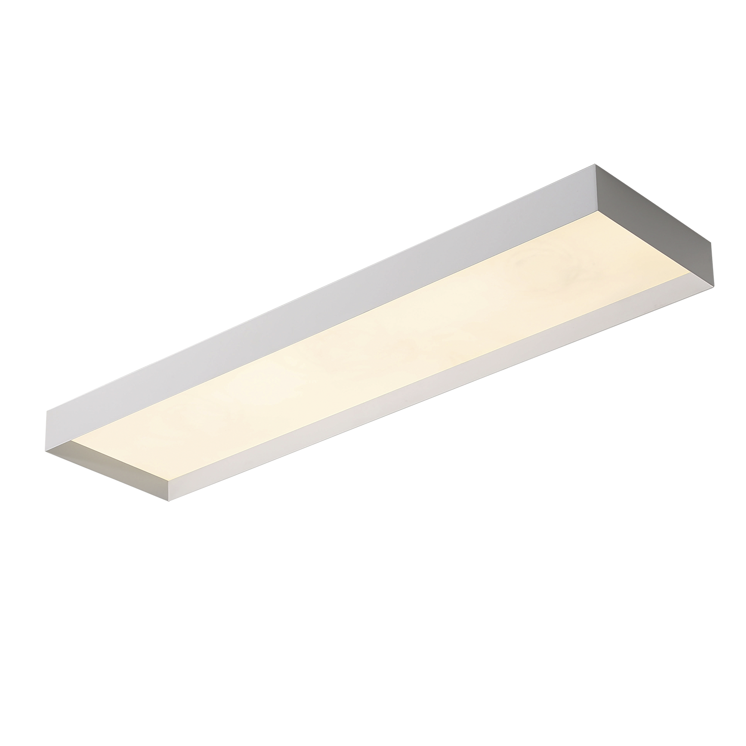 ACB Iluminacion Stropní LED svítidlo MUNICH, š. 120 cm, 55W, CRI90 Barva: Bílá, Teplota světla: 3000K - teplá bílá, Stmívání: ON/OFF
