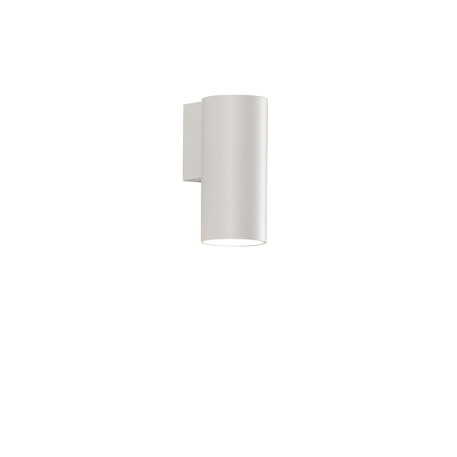ACB Iluminacion Nástěnné LED svítidlo PIPE, v. 12 cm, 12W, CRI90 Barva: Bílá, Stmívání: ON/OFF