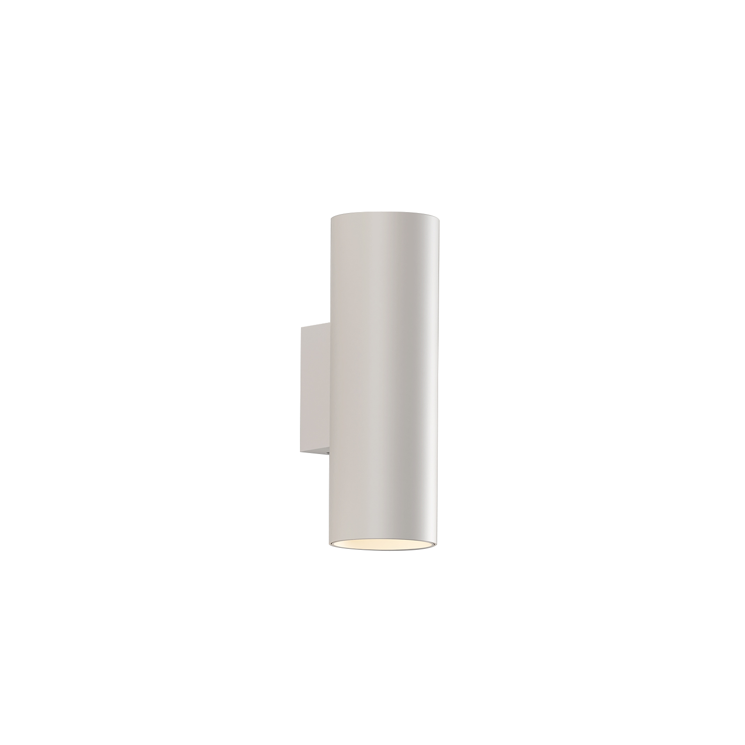 ACB Iluminacion Nástěnné LED svítidlo PIPE, v. 18 cm, 2x6W, CRI90 Barva: Bílá, Stmívání: ON/OFF