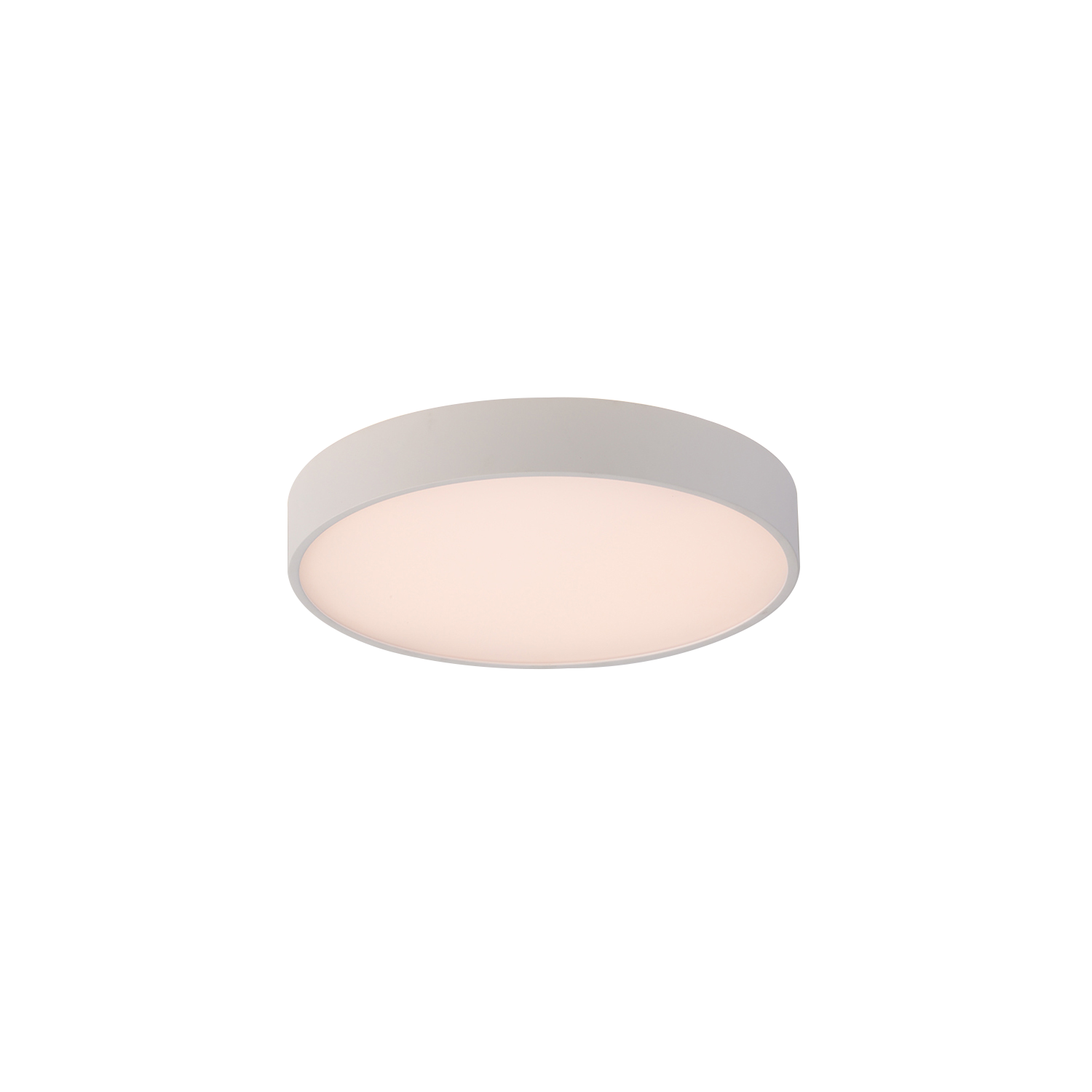 ACB Iluminacion Stropní LED svítidlo ROMA, ⌀ 40 cm, 40W + 5W, CRI90, CCT switch 2700-3000K Barva: Bílá, Stmívání: Casambi