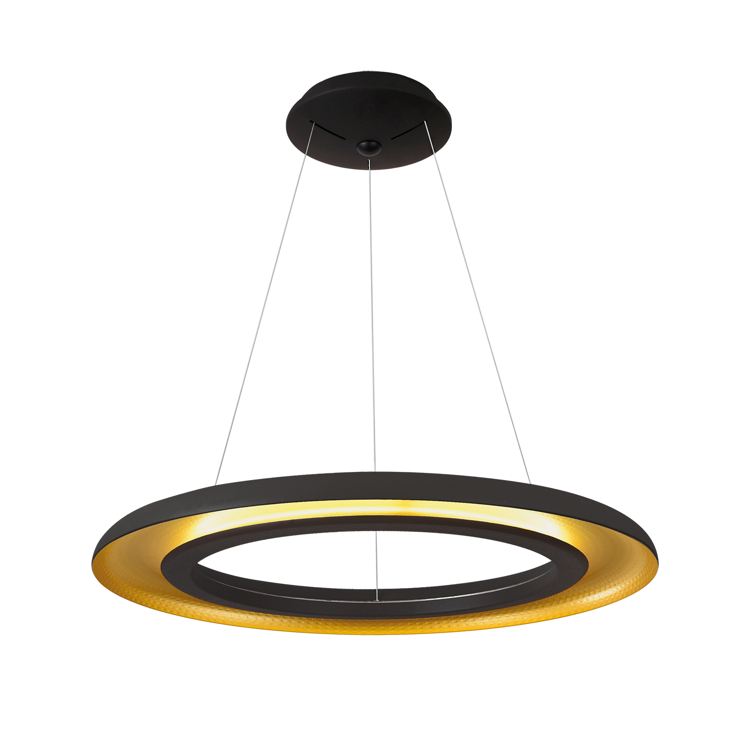 ACB Iluminacion Závěsné LED svítidlo SHIITAKE, ⌀ 70 cm, 50W, CRI90 Stmívání: Casambi