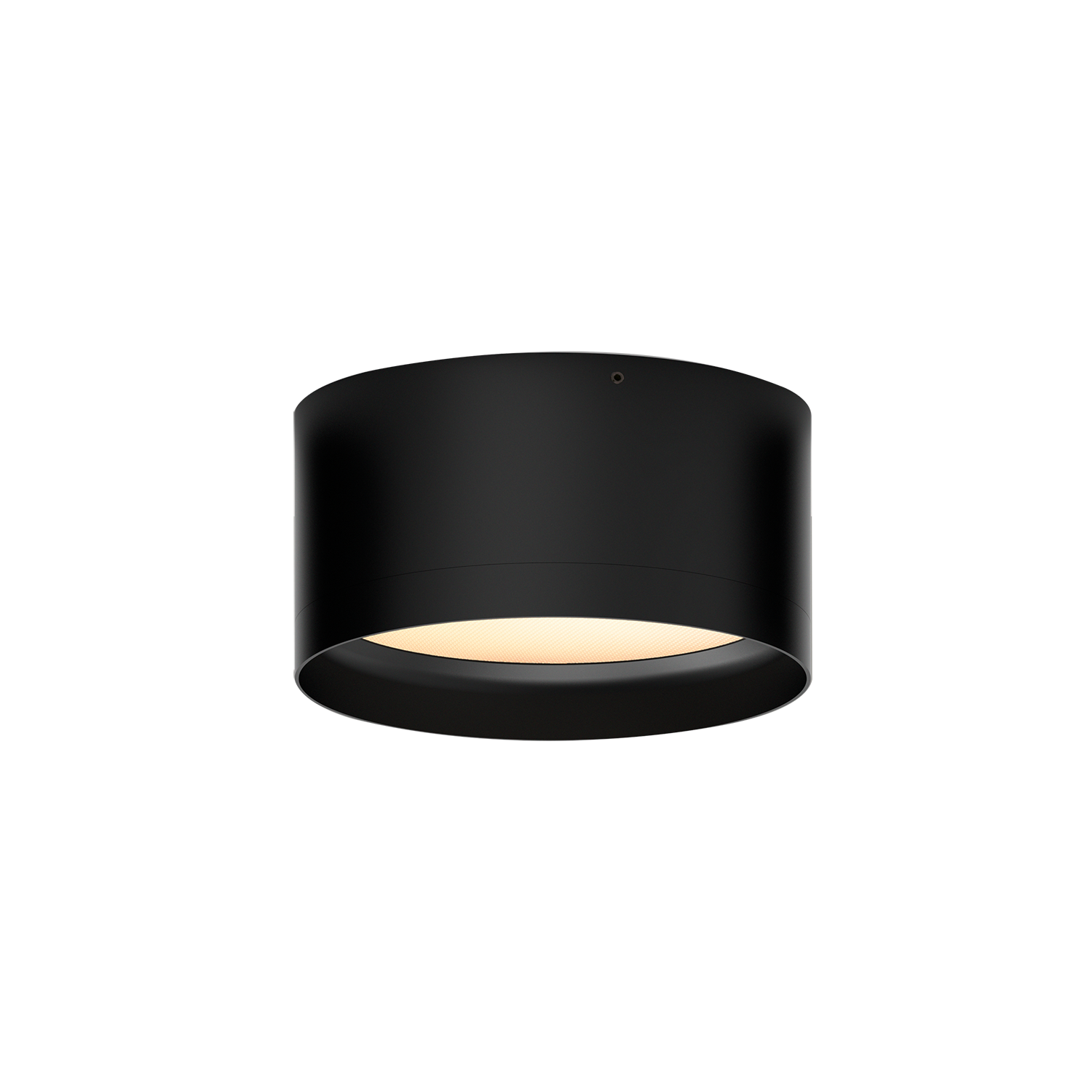 ACB Iluminacion Stropní LED svítidlo TECH, ⌀ 15 cm, 18W, CRI90, IP44 Barva: Černá, Stmívání: ON/OFF