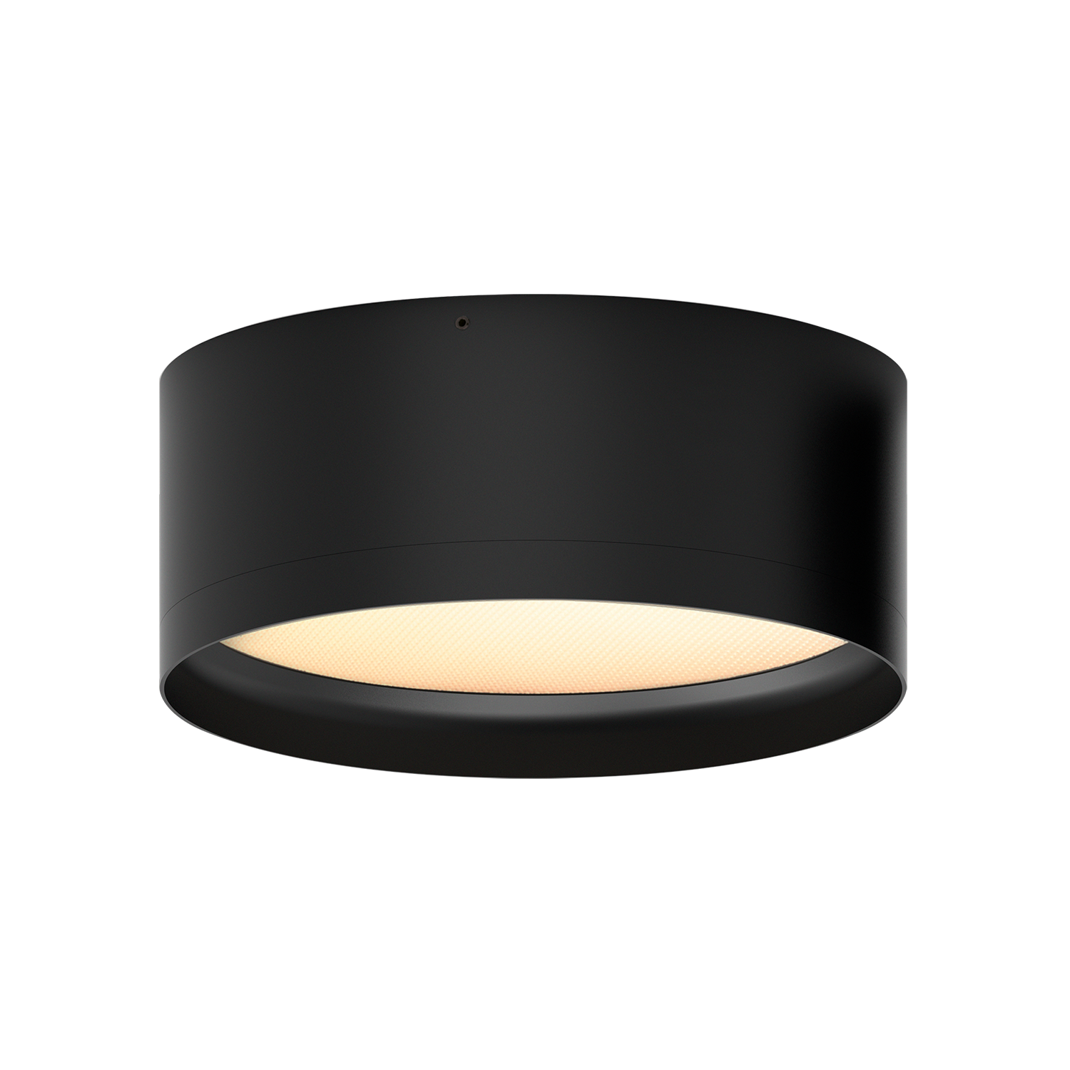 ACB Iluminacion Stropní LED svítidlo TECH, ⌀ 20 cm, 25W, CRI90, IP44 Barva: Černá, Stmívání: ON/OFF