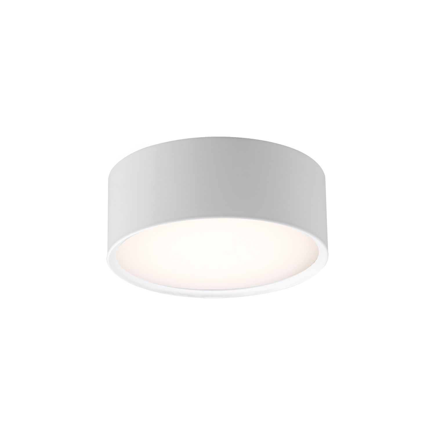 ACB Iluminacion Stropní LED svítidlo LINUS, ⌀ 9 cm, 6W, CRI90, CCT switch 2700-3000K Barva: Bílá, Stmívání: ON/OFF