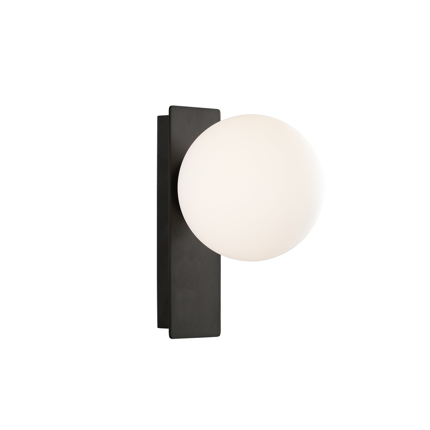 ACB Iluminacion Nástěnné LED svítidlo KIN, v. 24 cm, 8W, CRI90 Barva: Černá, Stmívání: ON/OFF