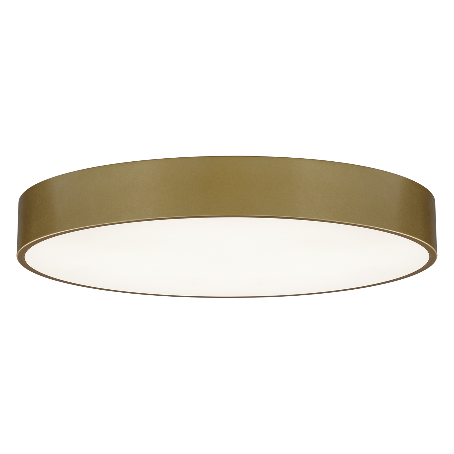 ACB Iluminacion Stropní LED svítidlo ISIA, ⌀ 80 cm, 88W, CRI90, CCT switch 3000-4000K Barva: Zlatá, Stmívání: ON/OFF