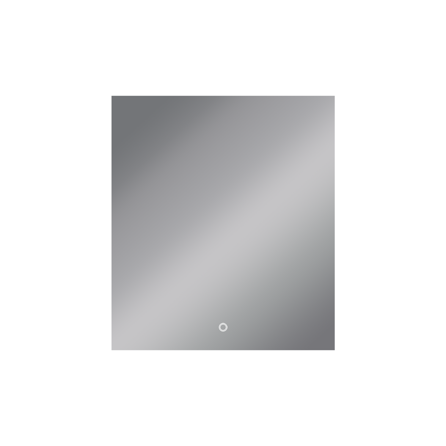 ACB Iluminacion Nástěnné LED zrcadlo AMANZI, š. 65 cm, 43W, CRI 90, IP44