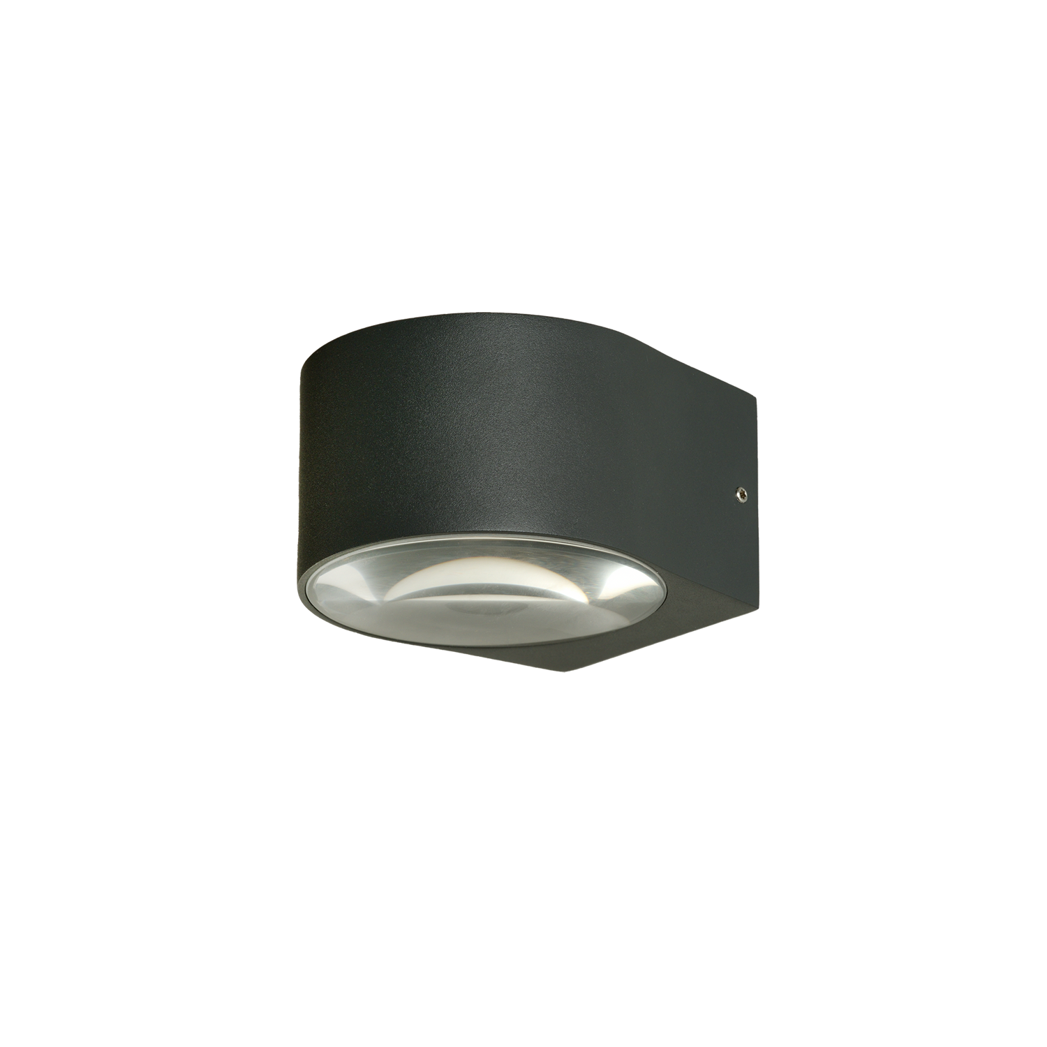 ACB Iluminacion Nástěnné LED svítidlo ANIA, ⌀ 107 mm, 2x6W, CRI80, IP65 Barva: Antracit
