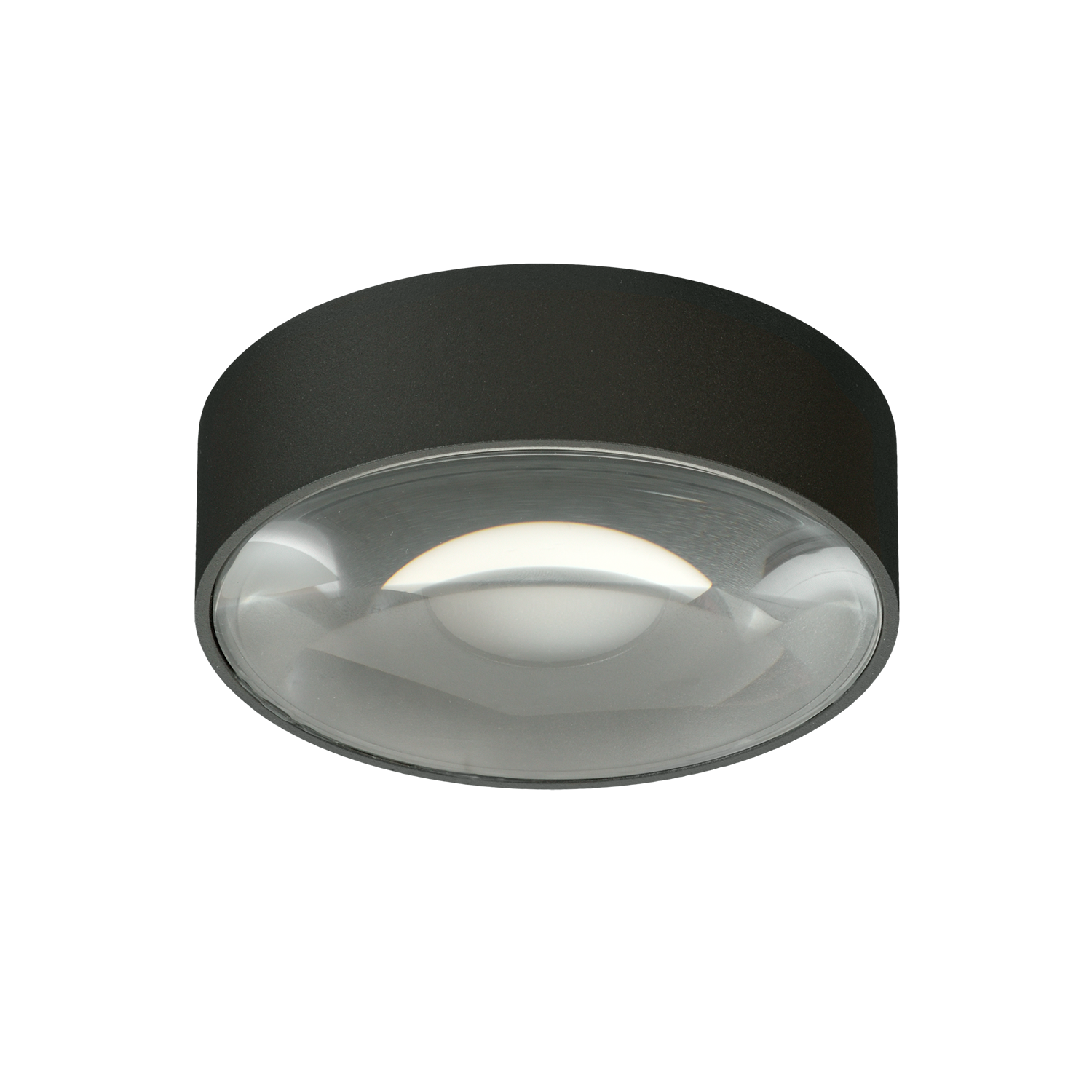 ACB Iluminacion Venkovní stropní LED svítidlo ANIA, ⌀ 108 mm, 1x6W, CRI80, IP65 Barva: Antracit