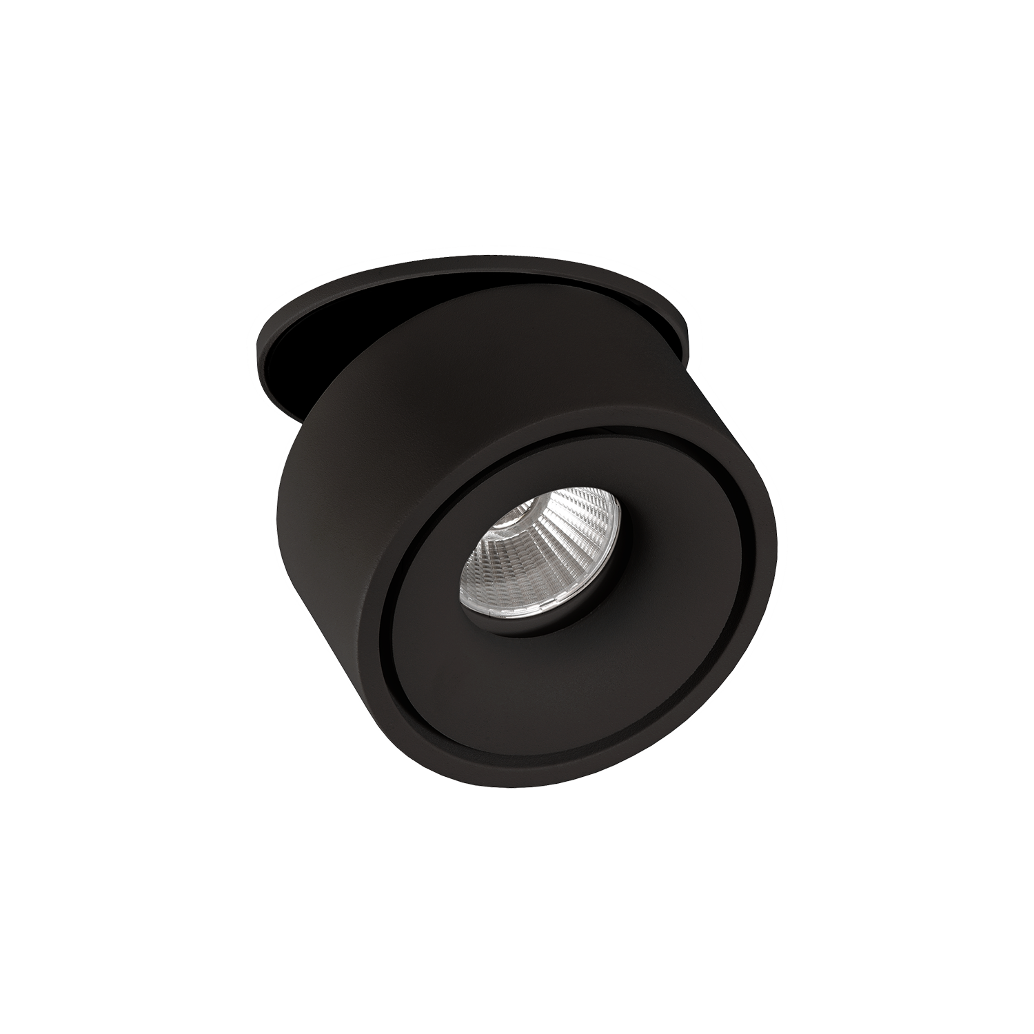 ACB Iluminacion Zapuštěné LED bodové svítidlo APEX, ⌀ 10 cm, 13W, CRI90 Barva: Černá, Stmívání: ON/OFF
