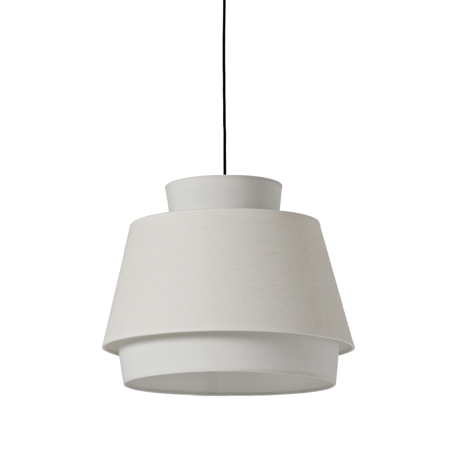 ACB Iluminacion Závěsné svítidlo ASPEN, ⌀ 45 cm, 1xE27 15W Barva: Bílá, Barva montury: Bílá