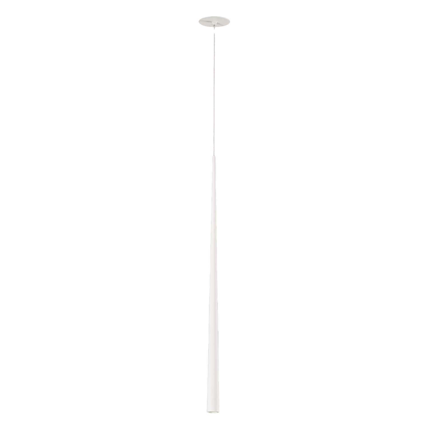 ACB Iluminacion Zapuštěné závěsné LED svítidlo BENDIS, v. 150 cm, 5W, CRI90 Barva: Bílá