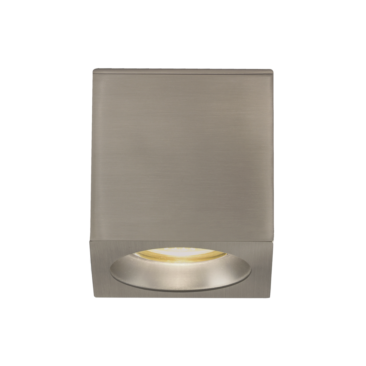 ACB Iluminacion Stropní LED svítidlo BRANCO, ⌀ 8 cm, 1xGU10 8W, IP65 Barva: Nikl
