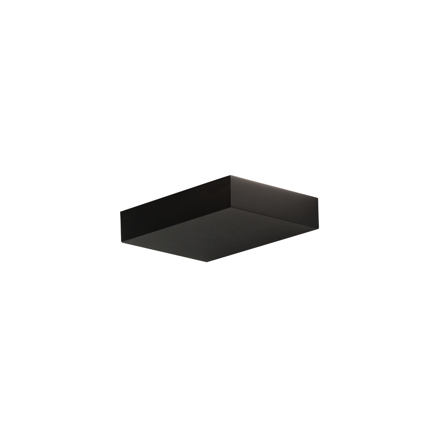 ACB Iluminacion Nástěnné LED svítidlo BRICK, š. 205 mm, 20W, CRI90, CCT switch 2700-3000K Barva: Černá, Stmívání: ON/OFF