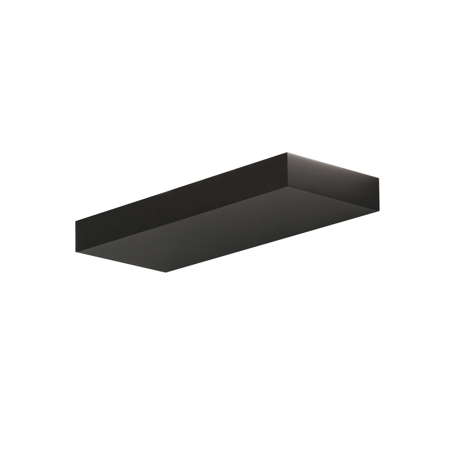 ACB Iluminacion Nástěnné LED svítidlo BRICK, š. 380 mm, 38W, CRI90, CCT switch 2700-3000K Barva: Černá, Stmívání: ON/OFF