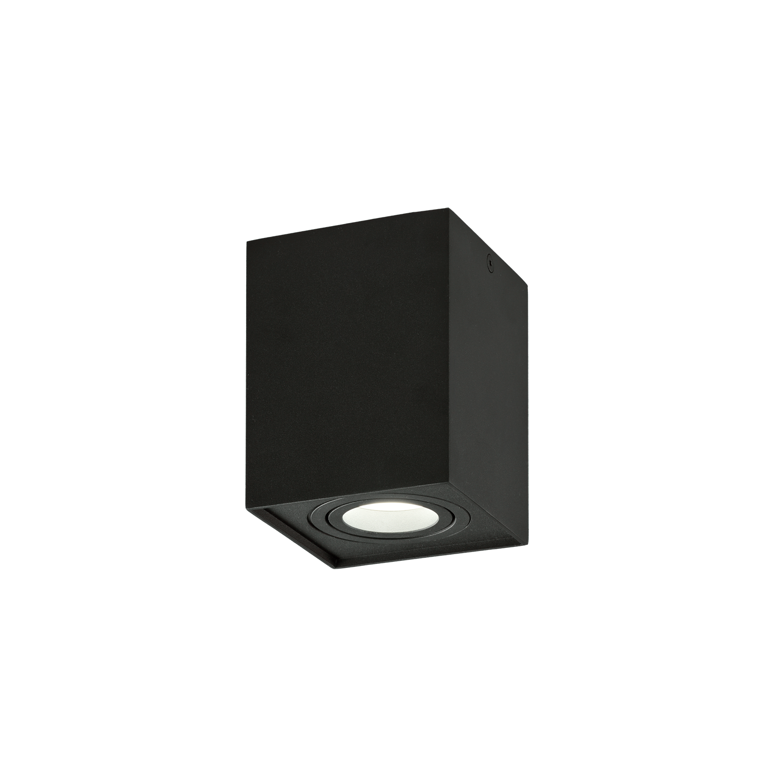 ACB Iluminacion Stropní bodové LED svítidlo CARRE, ⌀ 96 mm, 1xGU10 8W Barva: Černá