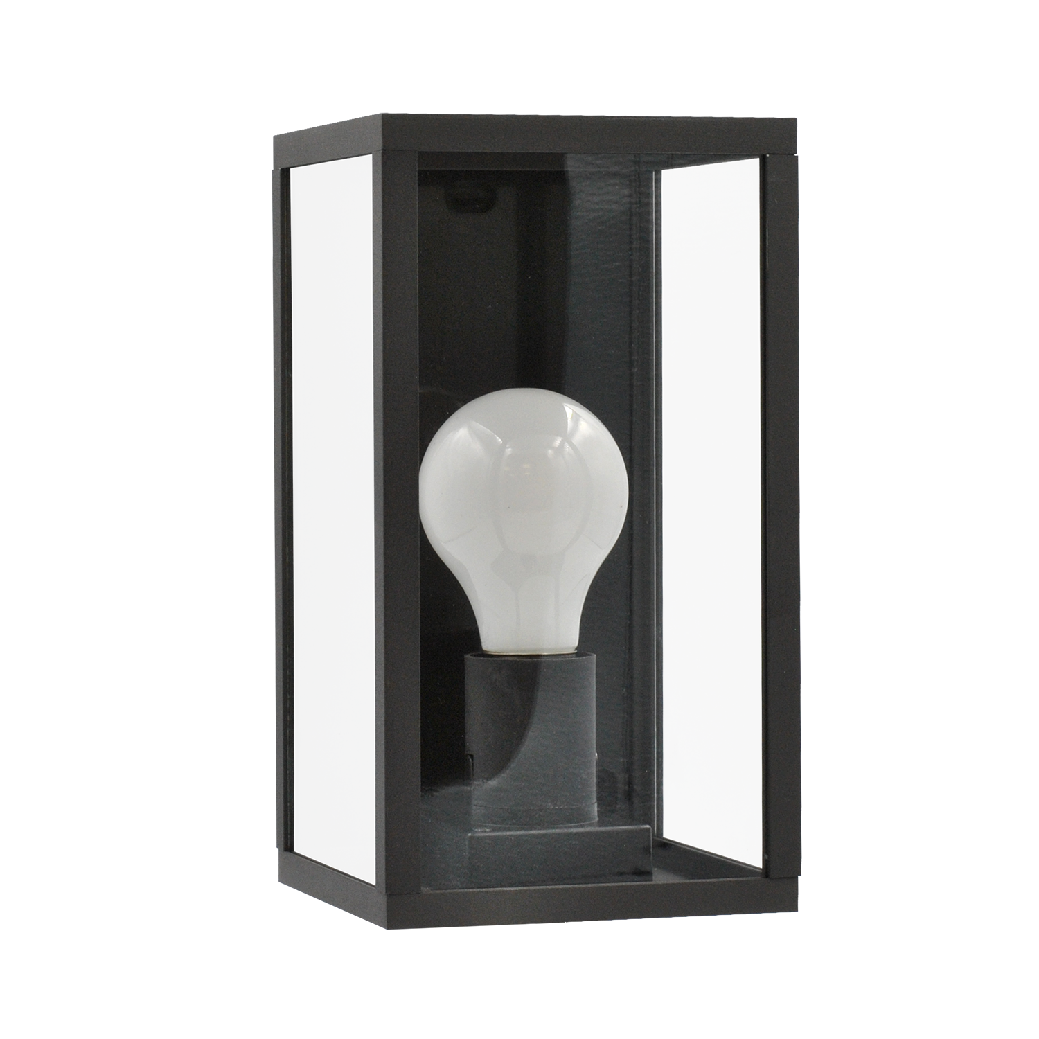 ACB Iluminacion Venkovní nástěnné svítidlo CUBE, v. 22 cm, 1xE27 15W, IP54