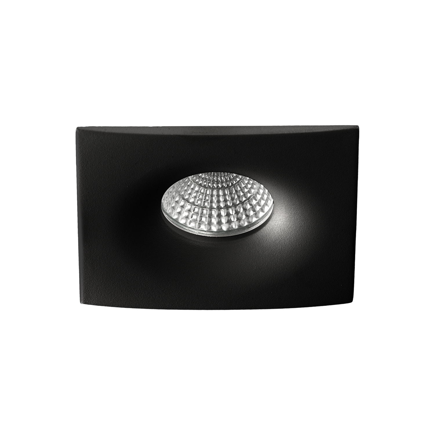 ACB Iluminacion Zapuštěné LED bodové svítidlo DORO, ⌀ 10 cm, 1xGU10 8W Barva: Černá