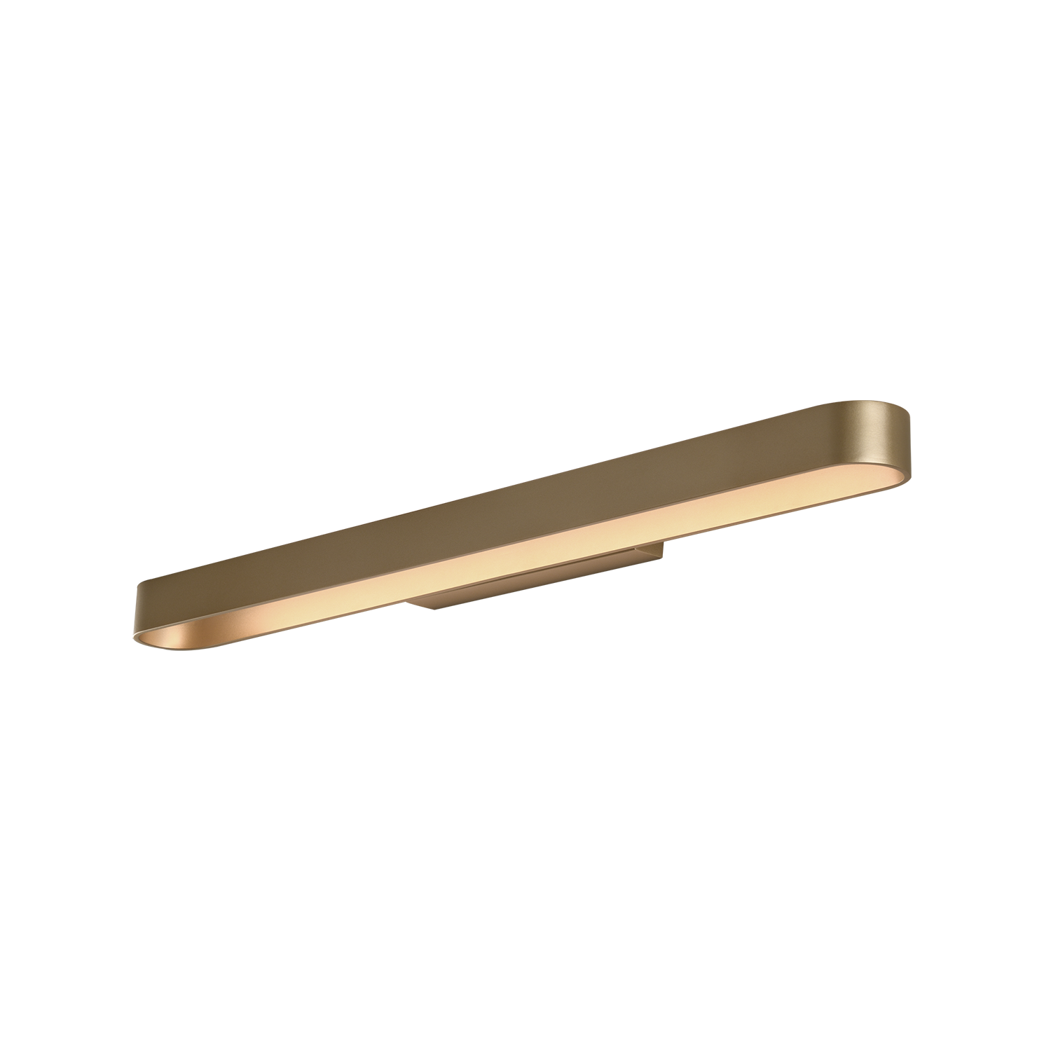 ACB Iluminacion Nástěnné LED svítidlo GALA, š. 90 cm, 43W, CRI90, CCT switch 2700-3000K Barva: Zlatá, Stmívání: ON/OFF