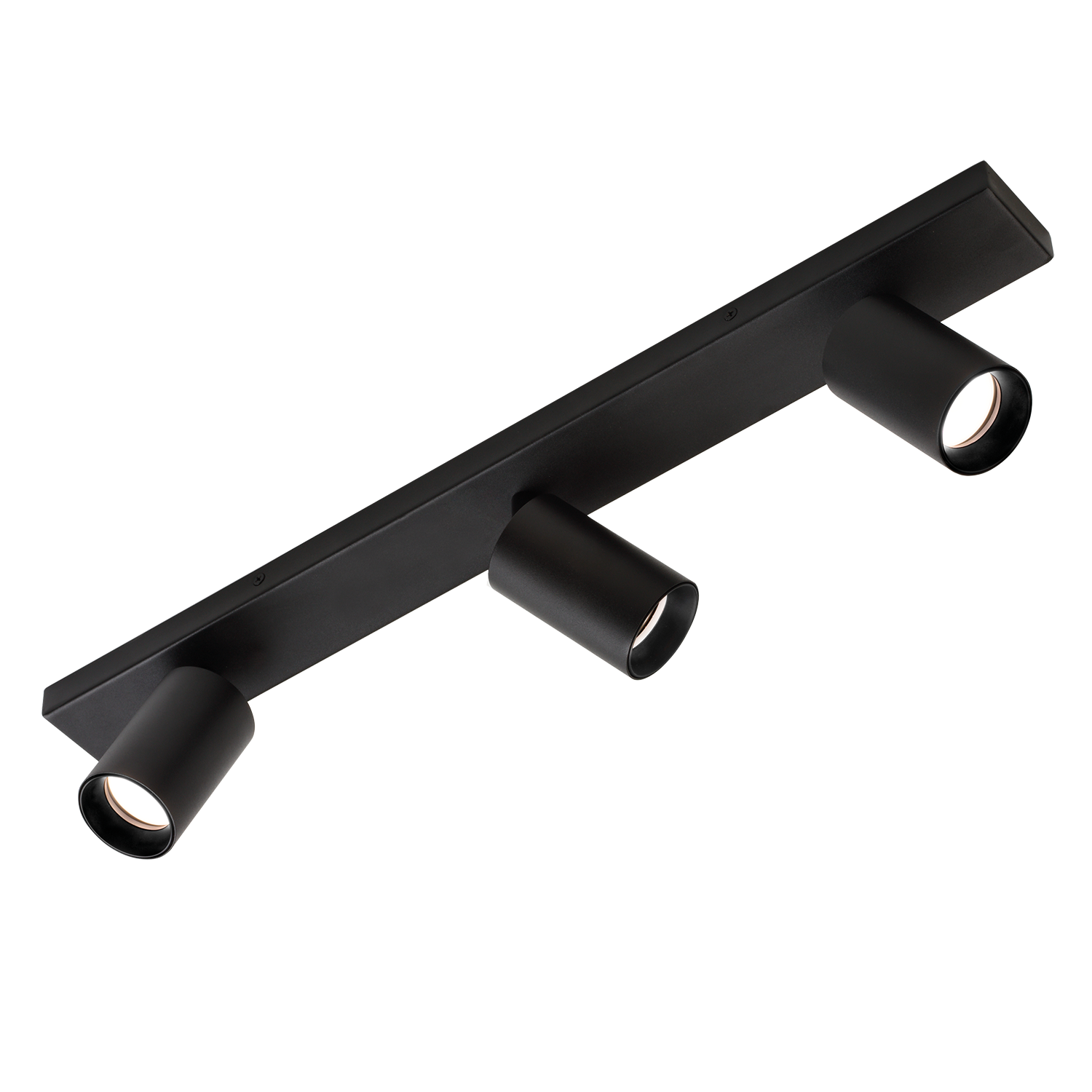 ACB Iluminacion Stropní LED svítidlo GINA 3L, š. 60 cm, 3xGU10 8W Barva: Černá