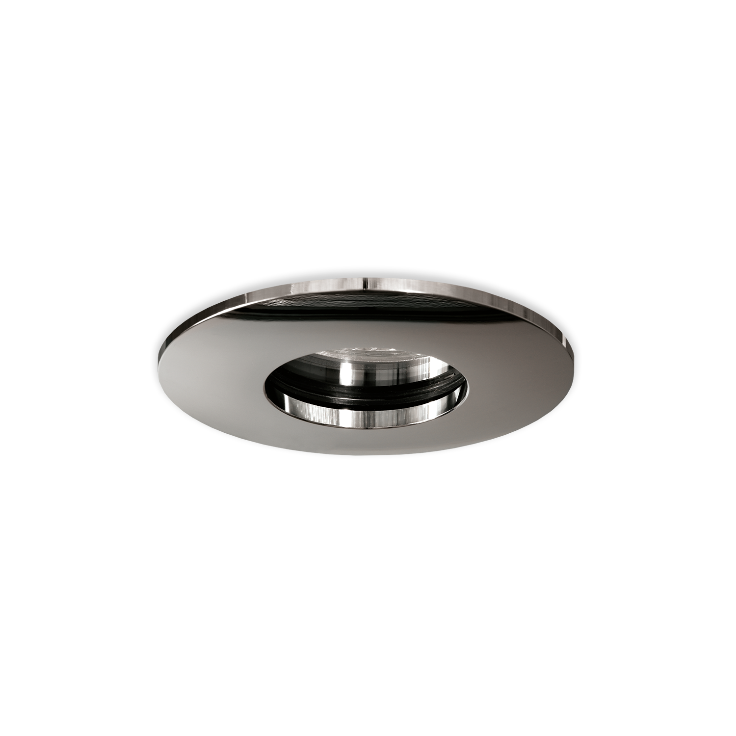 ACB Iluminacion Zapuštěné LED svítidlo HERA, ⌀ 8 cm, 1xGU10 8W, IP54/IP20 Barva: Chrom