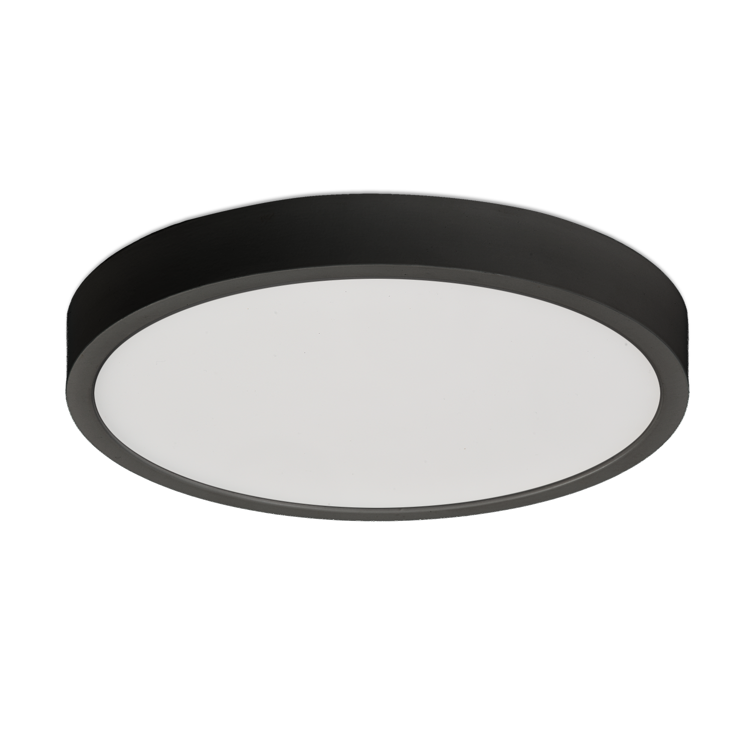ACB Iluminacion Stropní LED svítidlo KORE, ⌀ 19 cm, 18W, CRI90 Barva: Černá, Teplota světla: 4000K - denní bílá
