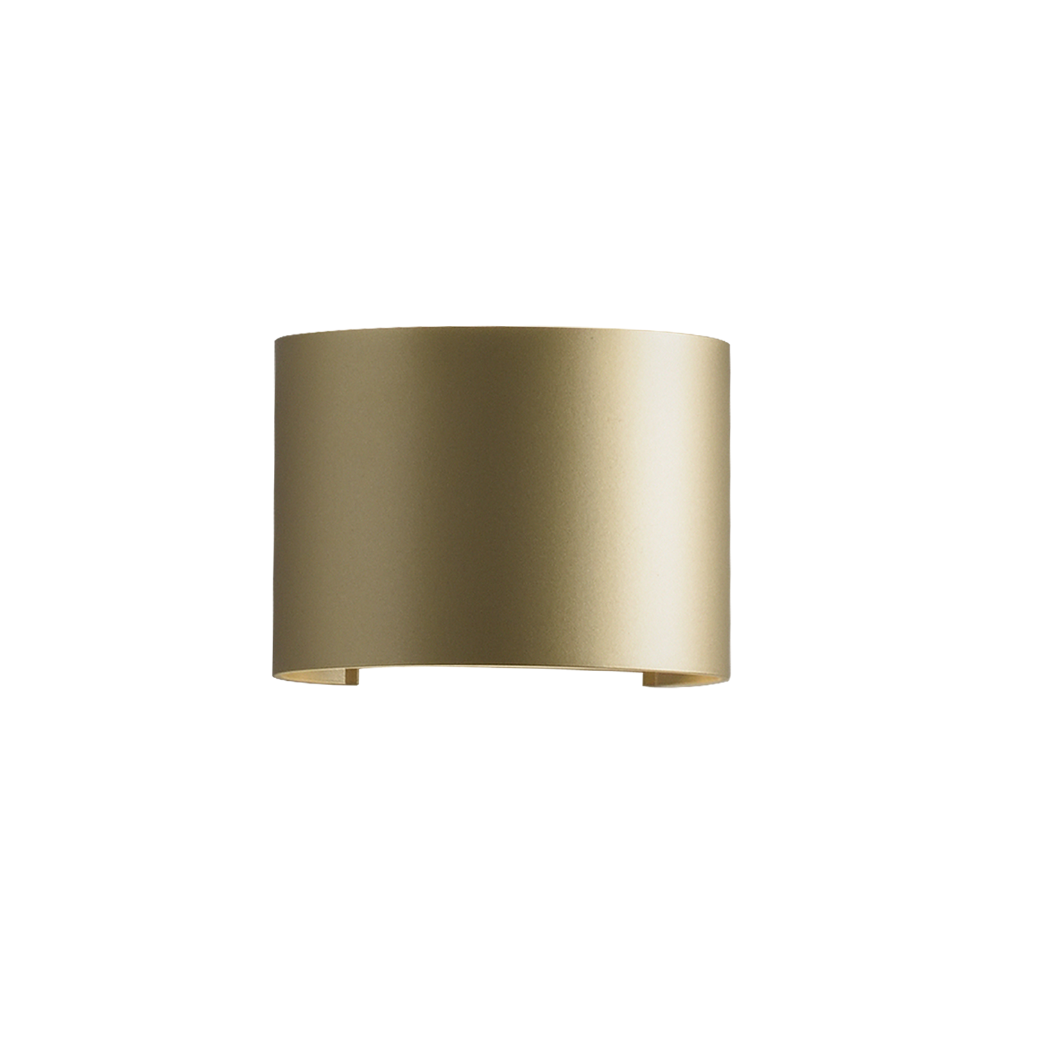 ACB Iluminacion Venkovní nástěnné LED svítidlo KOWA, š. 14 cm, 2x6W, CRI90, IP65 Barva: Zlatá