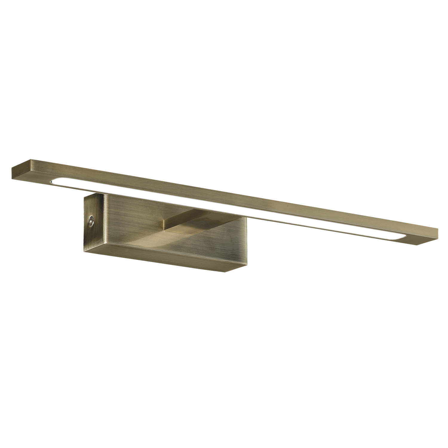 ACB Iluminacion Nástěnné LED svítidlo MENORCA, š. 45 cm, 12W, CRI90, CCT switch 3000-4000K Barva: Mosaz, Stmívání: ON/OFF