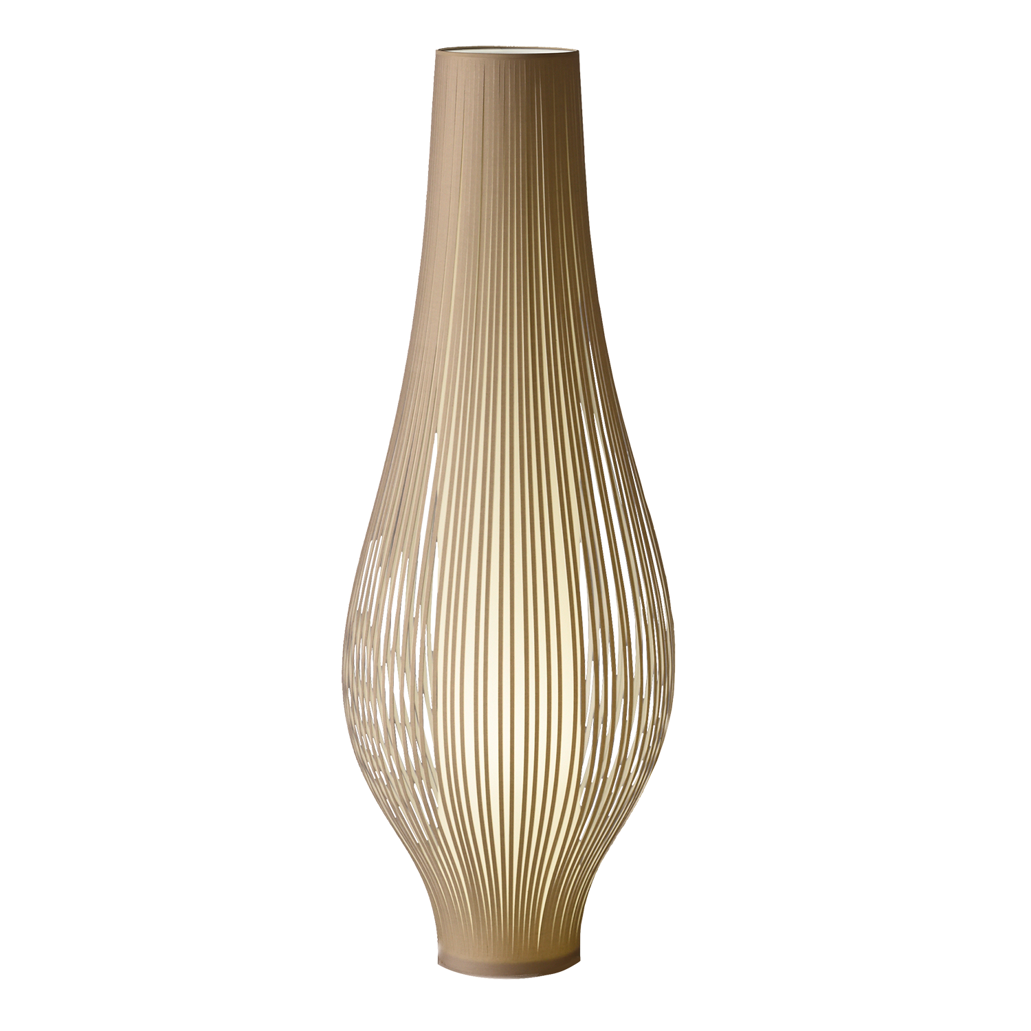 ACB Iluminacion Stojací LED lampa MIRTA, v. 135 cm, 3xE27 15W Barva: Stone