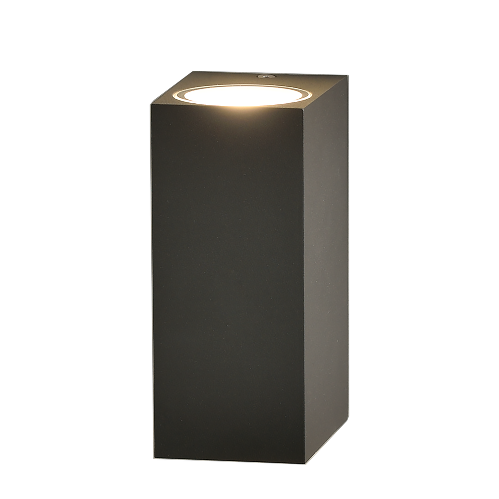 ACB Iluminacion Venkovní nastěnné LED svítidlo OKRA, v. 15 cm, 2x6W, CRI90, IP54