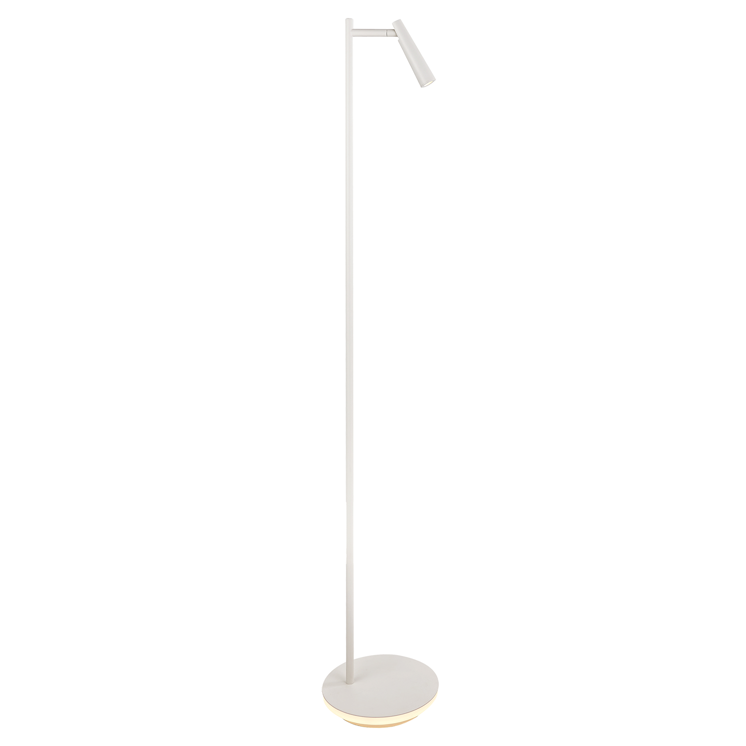 ACB Iluminacion Stojací LED lampa PANAU, v. 140 cm, 8W + 3W, CRI90 Barva: Bílá